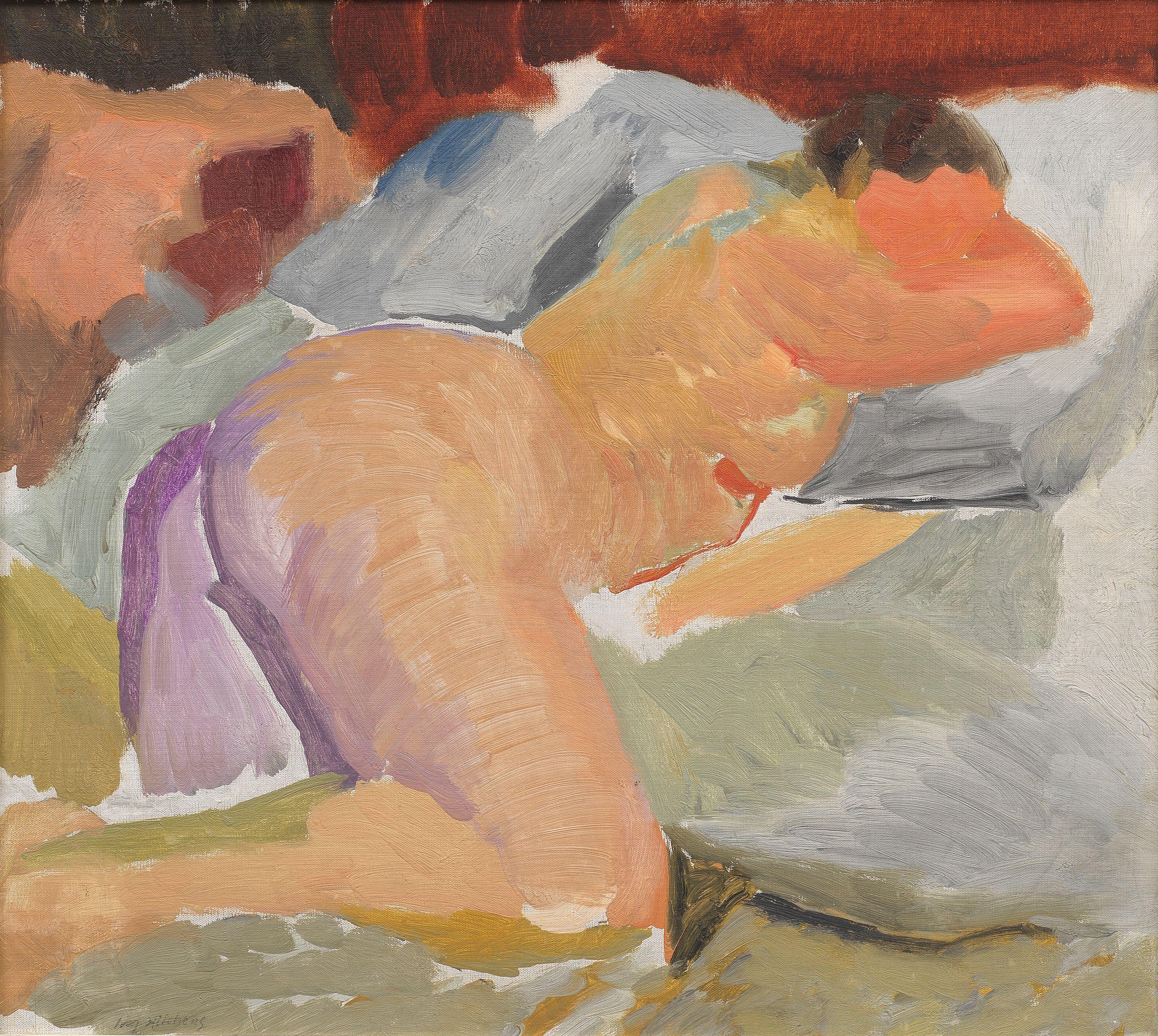 Ivon Hitchens - Reclining Nude