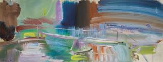 Ivon Hitchens - River At Avington No.1