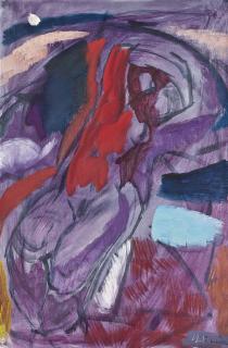 Ivon Hitchens - Shore Figure