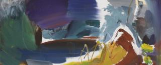 Ivon Hitchens - Storm Cloud over a River