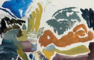 Ivon Hitchens - Sunbather