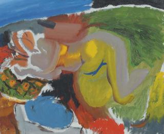 Ivon Hitchens - Sunlit Woman