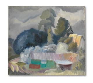 Ivon Hitchens - The Village Forge (Heyshott Sussex)