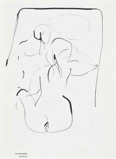Ivon Hitchens - Three studies: one landscape and two female nudes (one illustrated)