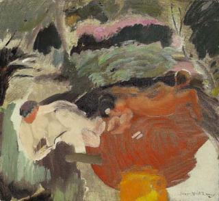 Ivon Hitchens - Young Family