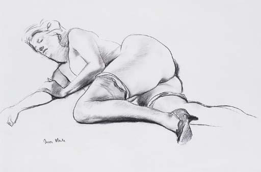 Ivor Henry Thomas Hele - Reclining Nude