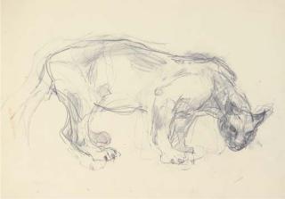 Ivor Roberts-Jones, R.A. - Cat