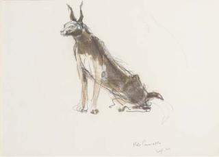 Ivor Roberts-Jones, R.A. - Male Caracal