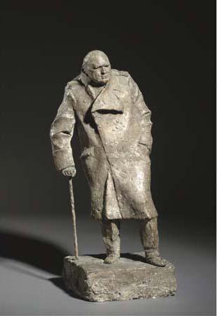 Ivor Roberts-Jones, R.A. - Maquette For Winston Churchill Monument, Parliament Square
