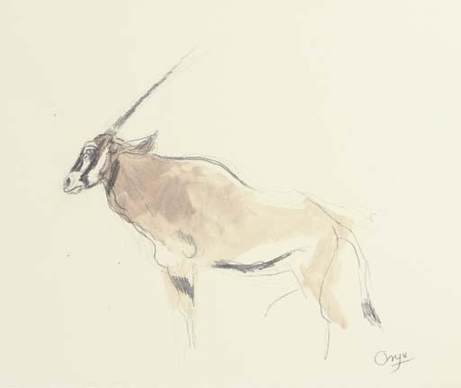 Ivor Roberts-Jones, R.A. - Oryx; And Animal