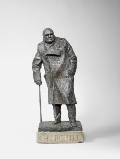 Ivor Roberts-Jones - Sir Winston Churchill, maquette for the monument in Parliament Square