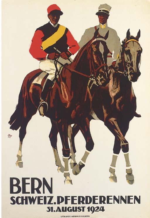 Iwan, E.Hugentobler - Bern Schweiz-Pfferderennen