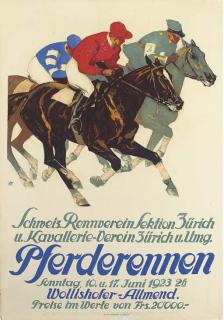 Iwan E.Hugentobler - Pferderennen