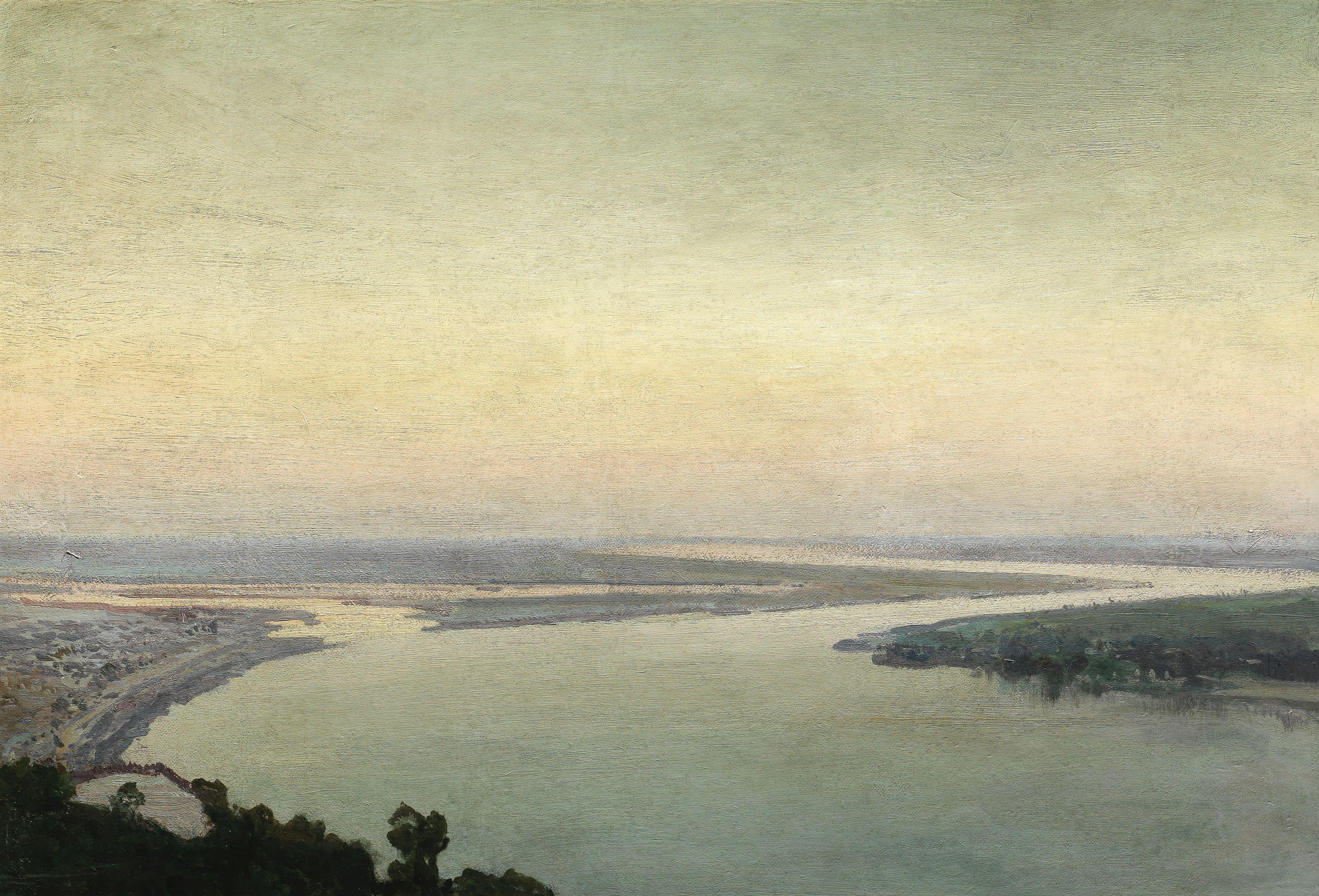 Iwan Trusz - View over the Dnieper