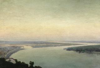 Iwan Trusz - View over the Dnieper