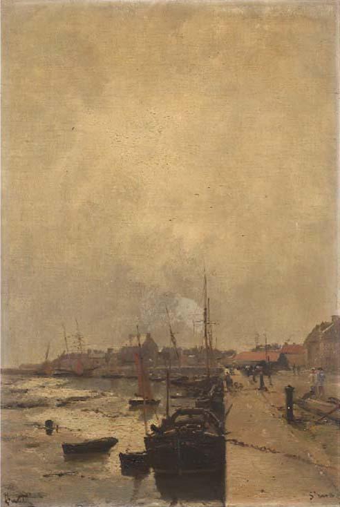 IWILL - Vue du Port Saint Vaast par temps gris