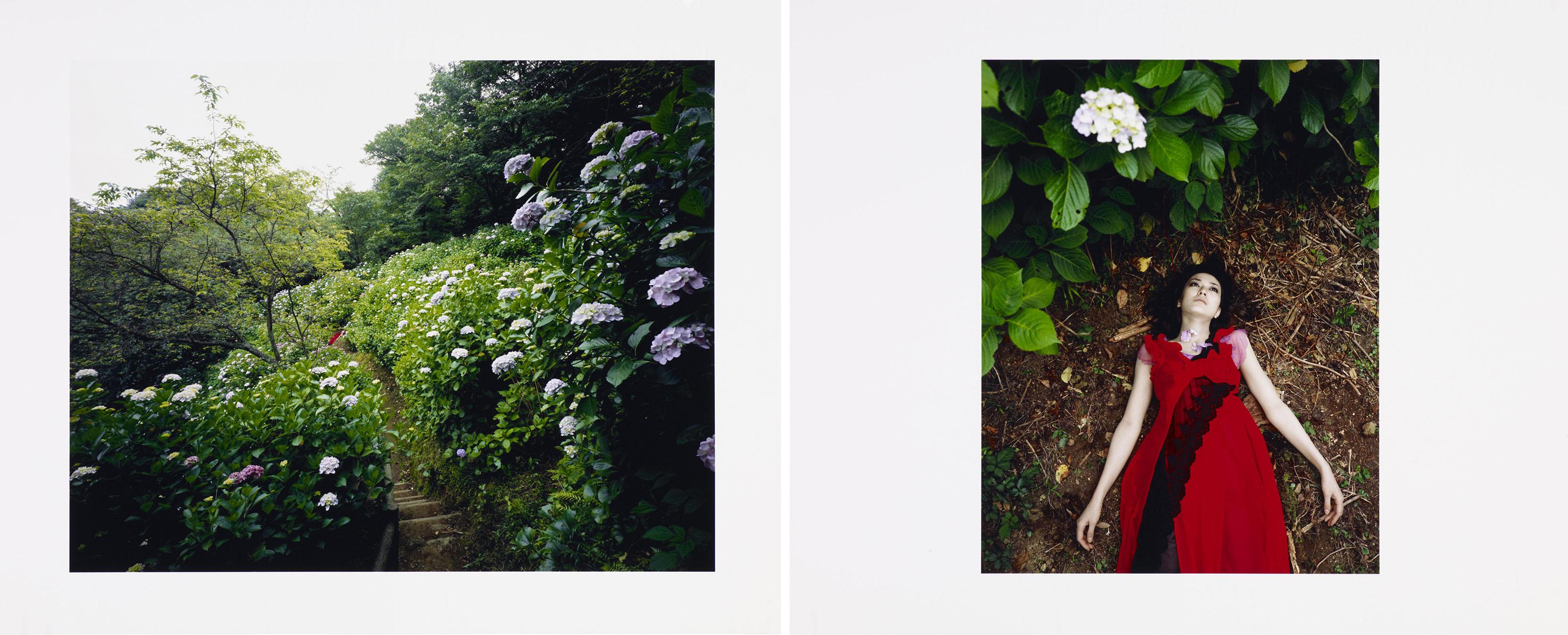 Izima Kaoru - 341 Itaya Yuka wears Comme des Garçons; 342 Itaya Yuka wears Comme des Garçons, 2002