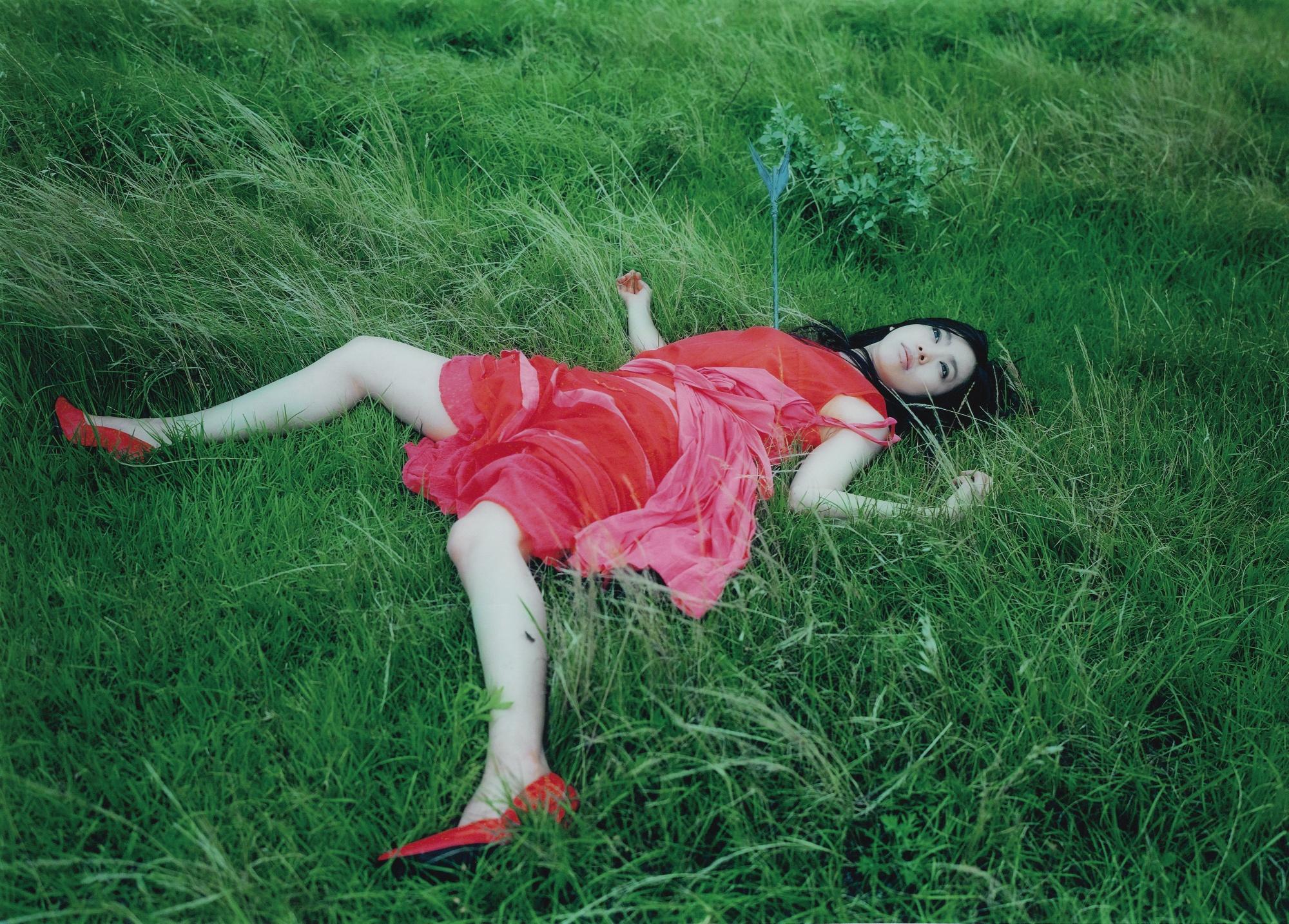 Izima Kaoru - Ua Wears Toga, # 373, De La Série Landscapes With A Corpse