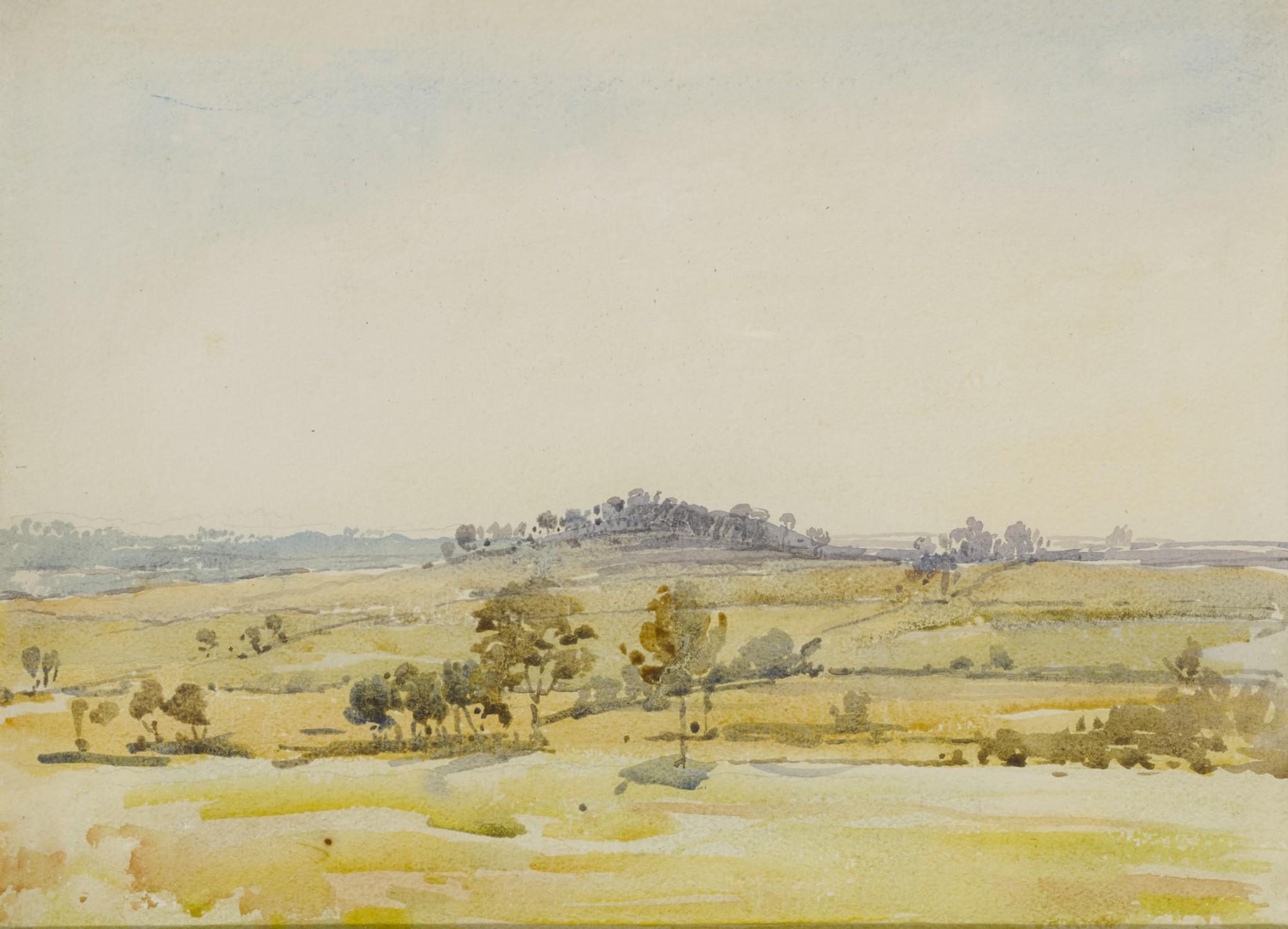 J. Alfonso Toft - Landscape in a Golden Light