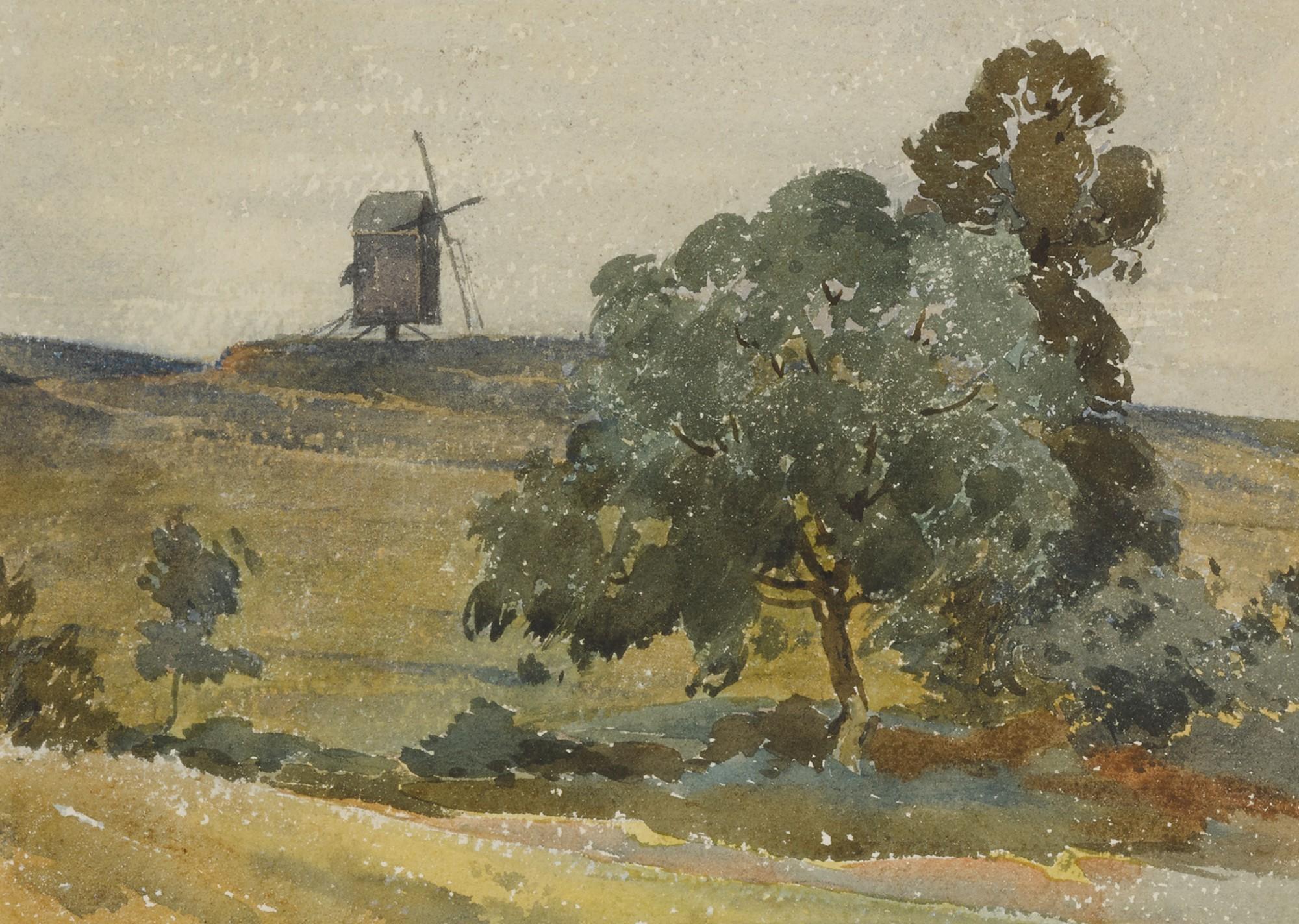J. Alfonso Toft - The Windmill on the Hill