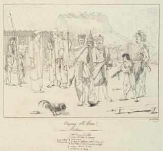 J.Alphonse Pellion - Coupang; Ile Timor. Costumes