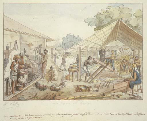 J.Alphonse Pellion - Coupang; Ile Timor. (Divers travaux mécaniques)