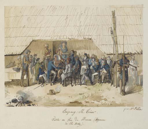 J.Alphonse Pellion - Coupang: Ile Timor. Visite au Roi de Denca (Royaume de l\'ile Rotty)