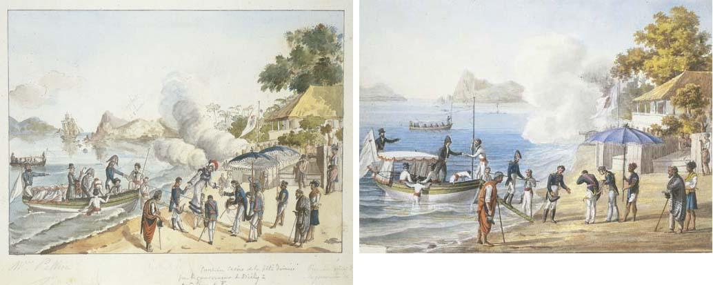 J.Alphonse Pellion - Première scene de la fête donée par le Gouverneur de Diely à Madame de F.