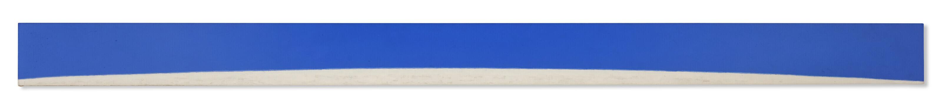 J.C.J. van der Heyden - Gebogen Horizon, Ultramarijn (Curved Horizon, Ultramarine)