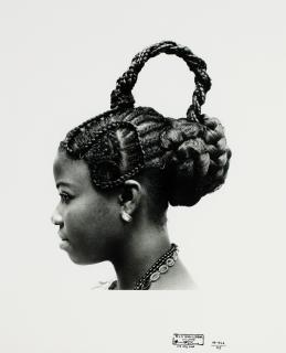 J.D. ‘Okhai Ojeikere - Abebe (Hairstyles), 1975