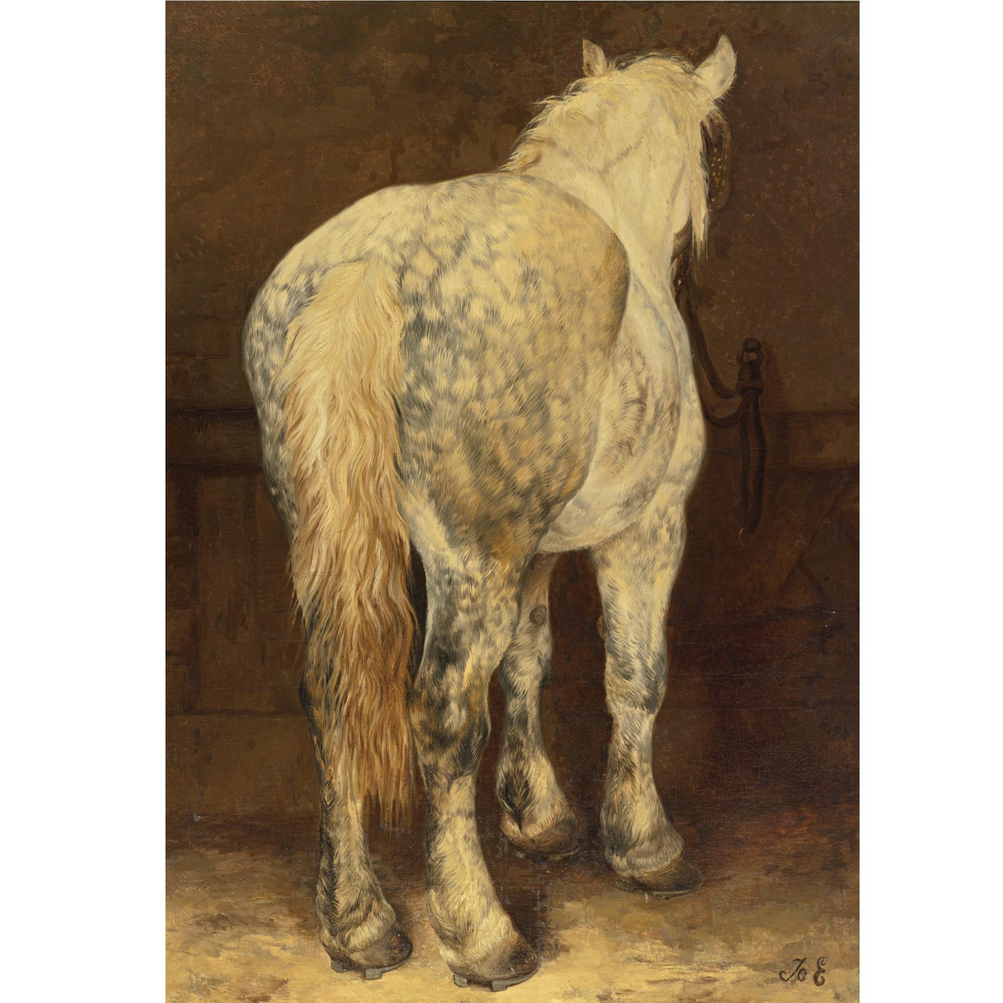 J. Espiennes - The Draft Horse (A Strong Rump)