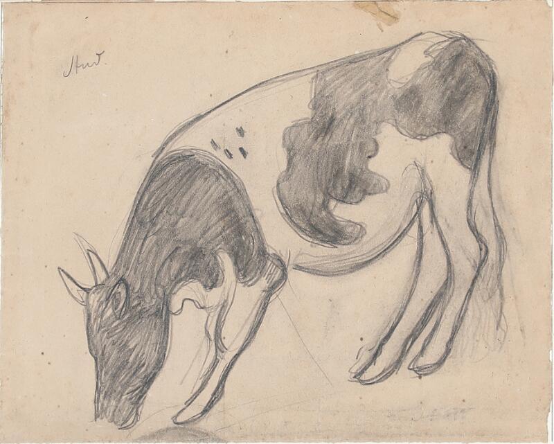 J. F. Willumsen - A cow