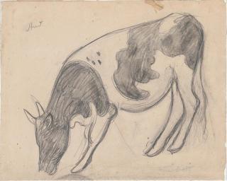 J. F. Willumsen - A cow