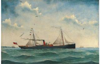 J. Fannen - The Cargo Steamer Kathleen Outward Bound