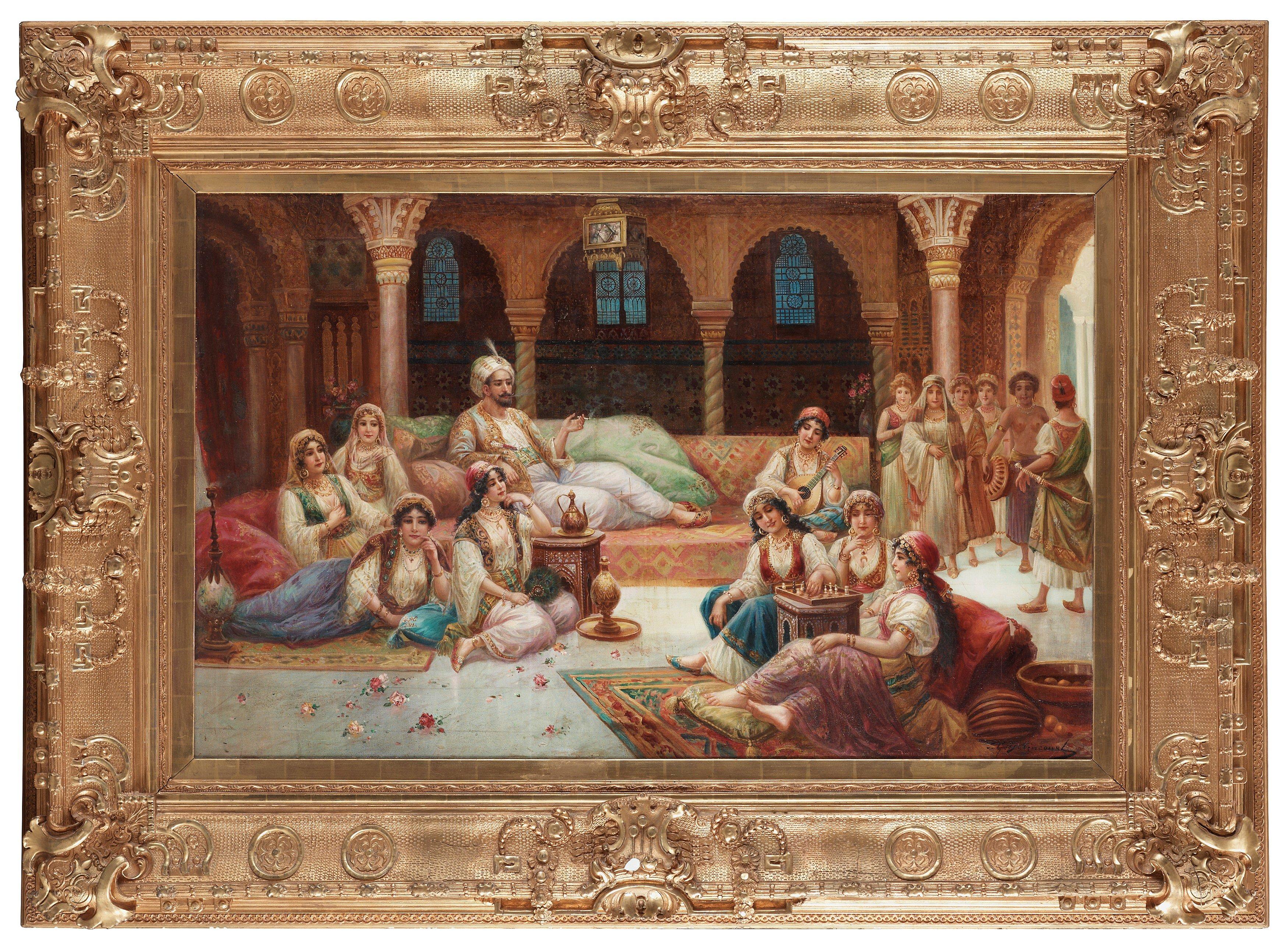 J. G. Delincourt - Hareminterior