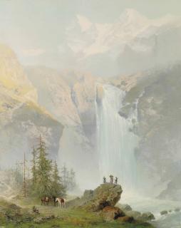 J. Godenne - Schmadribachfall, Lauterbrunnen Valley