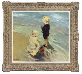 J. J. Bellman - Children at the beach