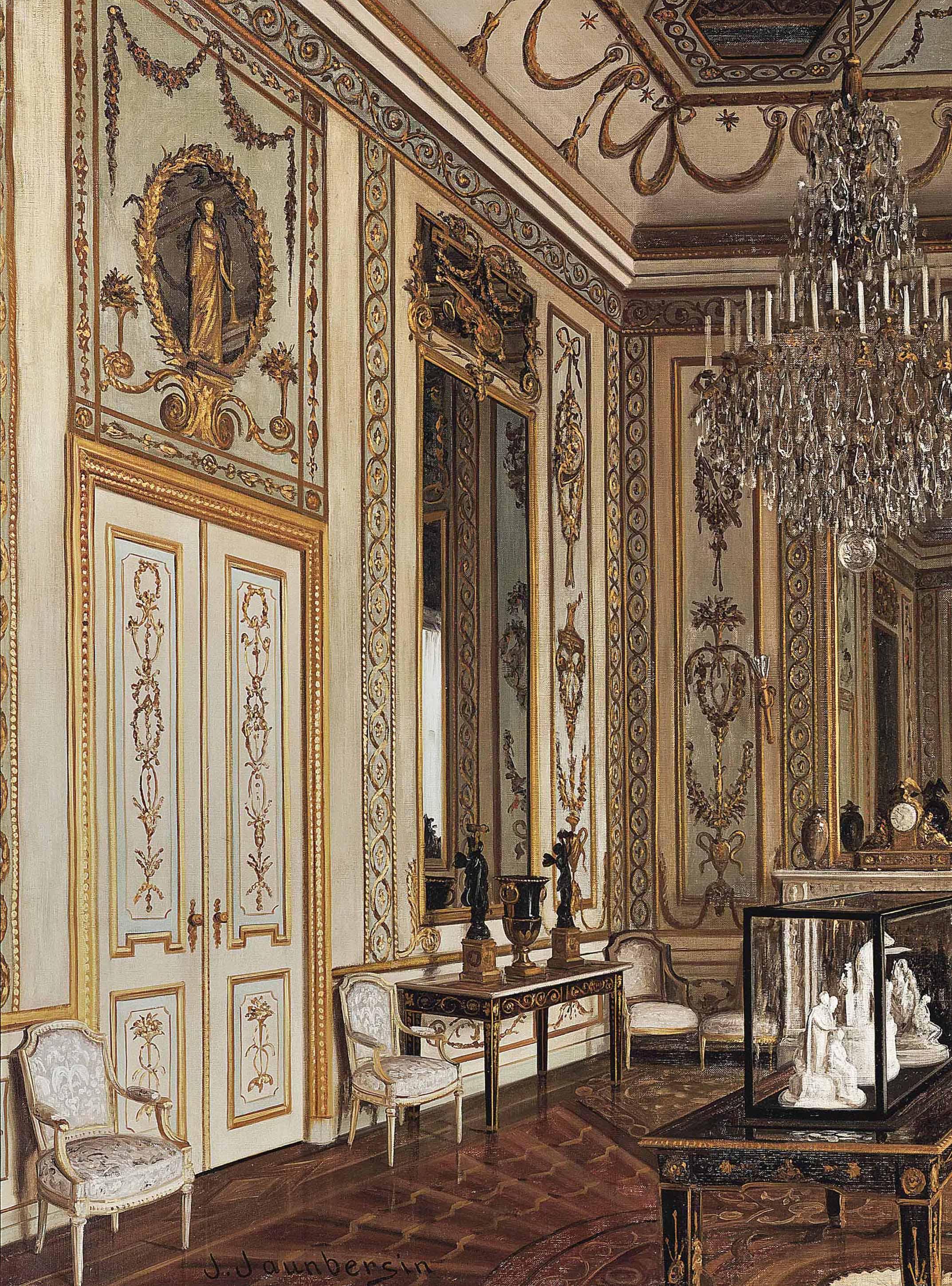 J. Jaunbersin - The Interior Of Fra Et Frank Slot