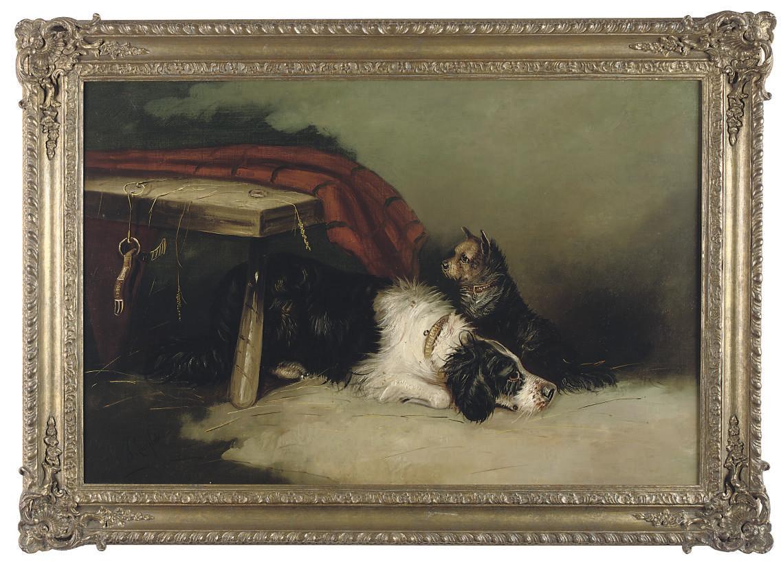 J. Langlois - The terrier and his companion
