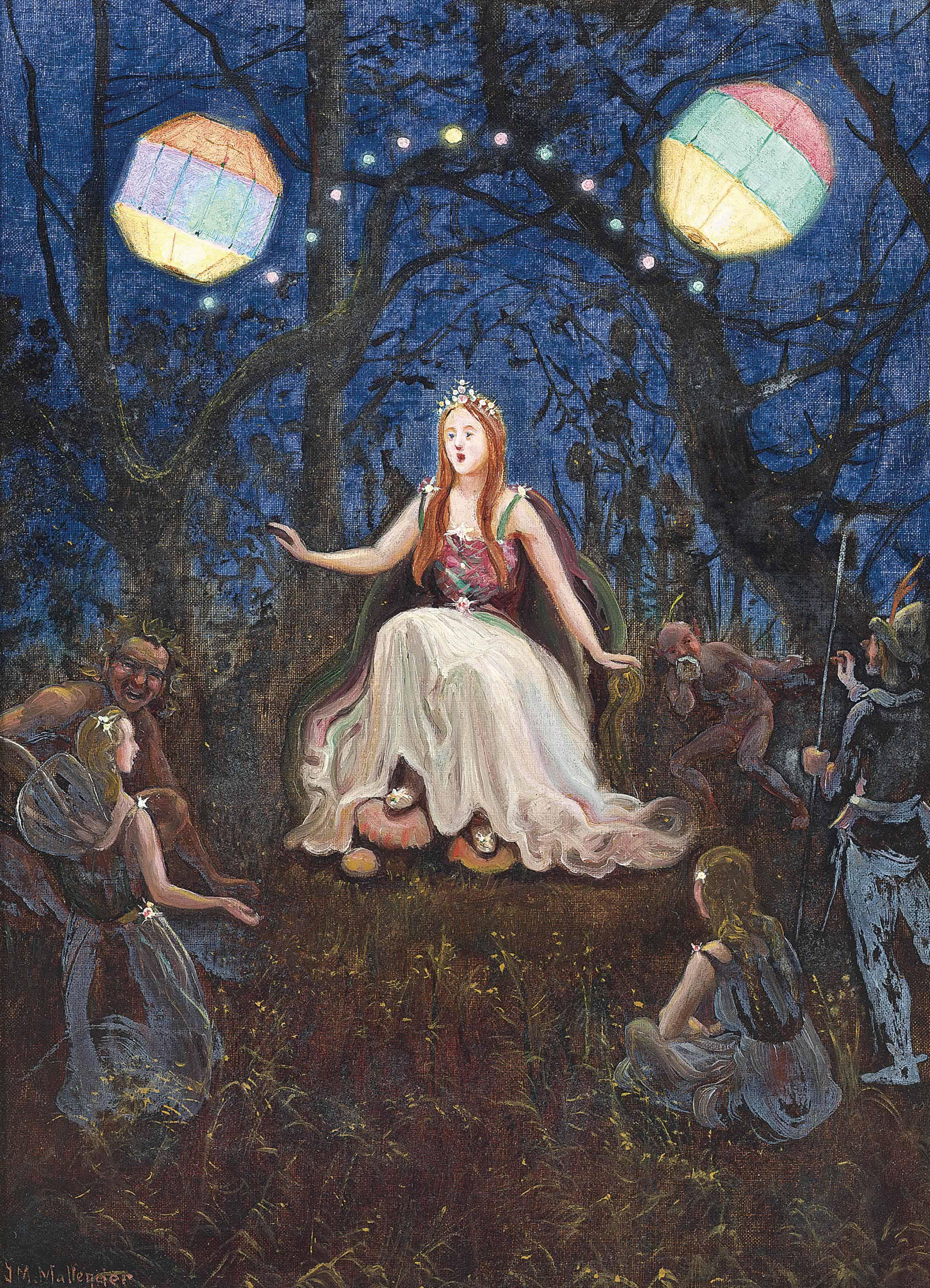 J.M. Mallender - The fairy queen