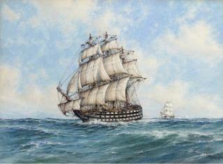 J. Millington - H.M.S. Victory;  and The Linlithgowshire