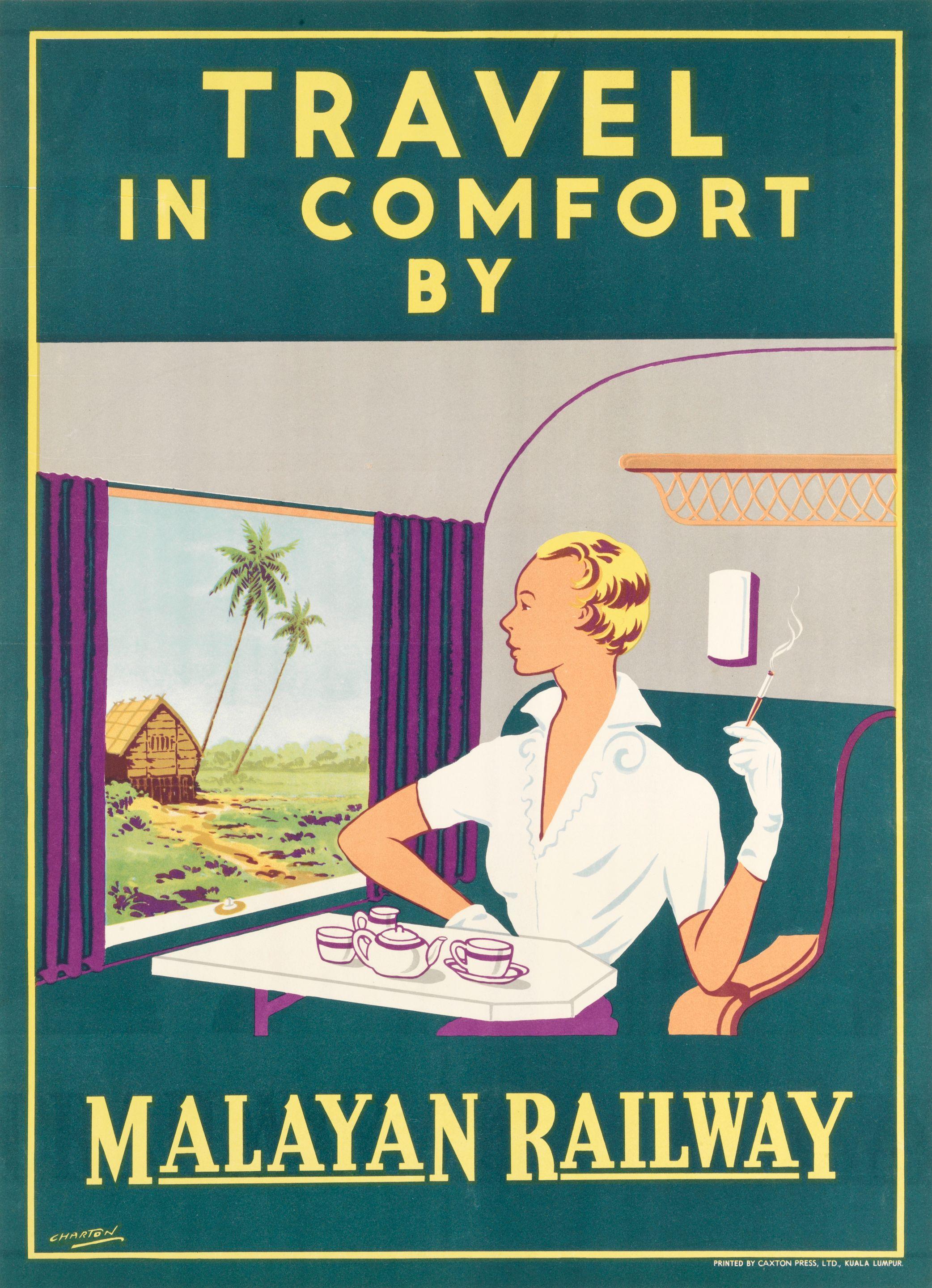 J.R. Charton - Travel In Comfort By Malayan Railway