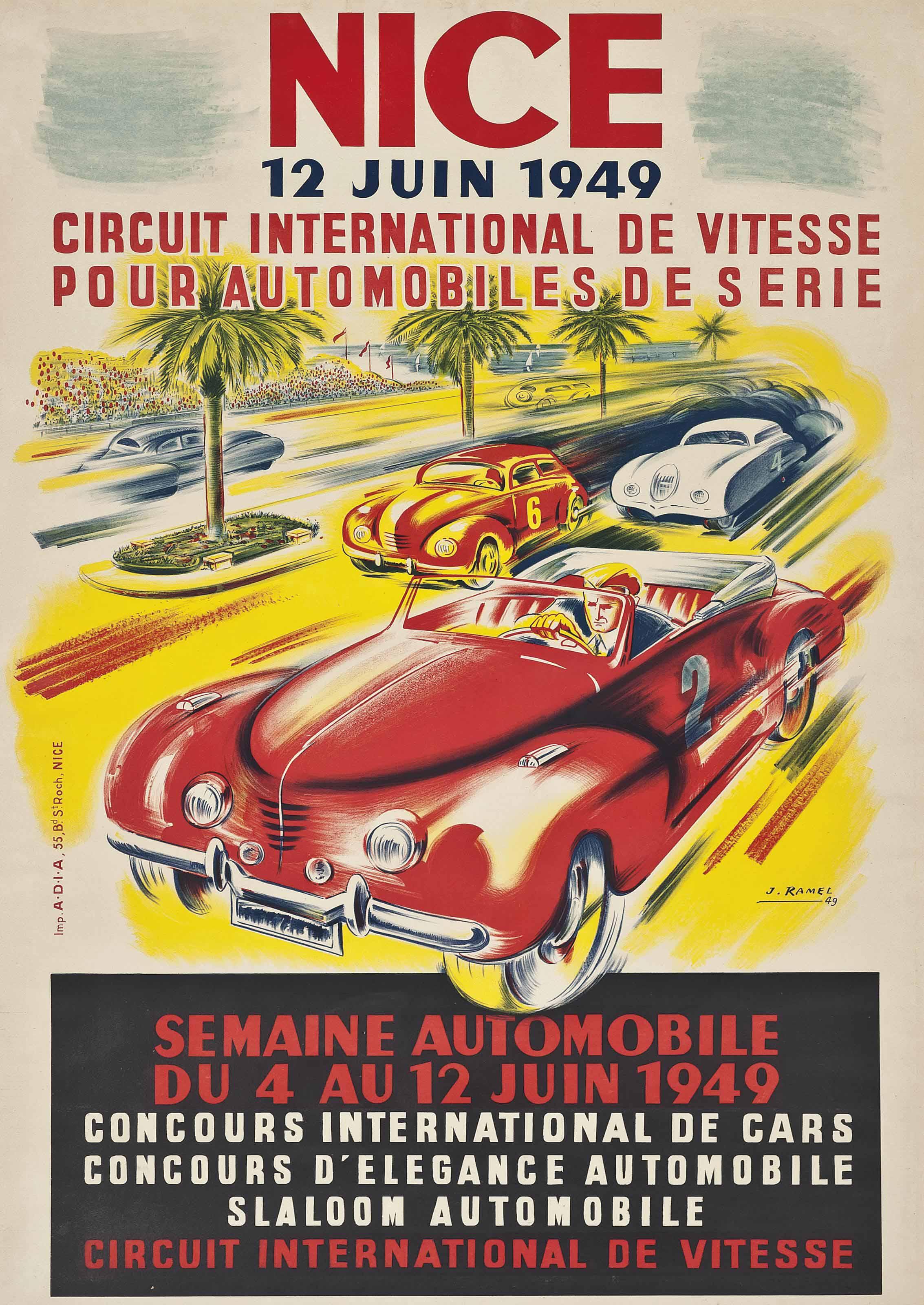 J. Ramel - Nice 1949