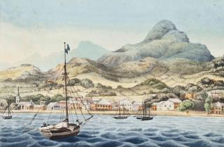 J.W.A. - \'Kingston, St Vincents\' [Kingstown, St Vincent]; \'Town Of Roseau, Dominica\'; And \'At Sea, December, 1827\'