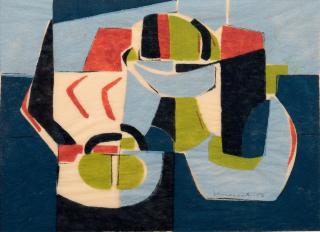 Jaakko Somersalo - Still Life With Fruits.