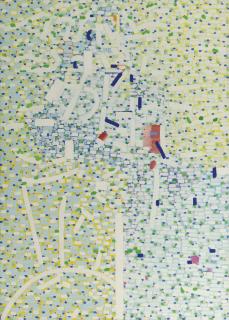 Jaap Hillenius - Zittende figuur buiten