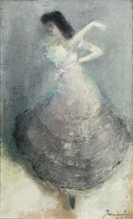 Jaap Nanninga - Dancing woman