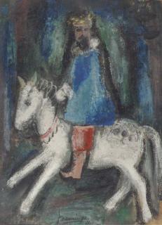 Jaap Nanninga - King on a white horse