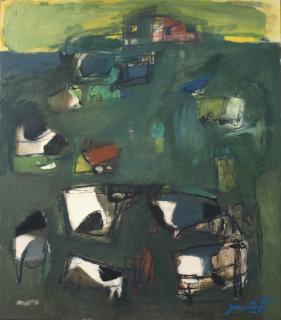 Jaap Nanninga - Polder bij Zoeterwoude