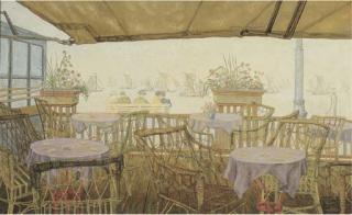 Jaap Nieweg - Uitzeilende Vischersvloot